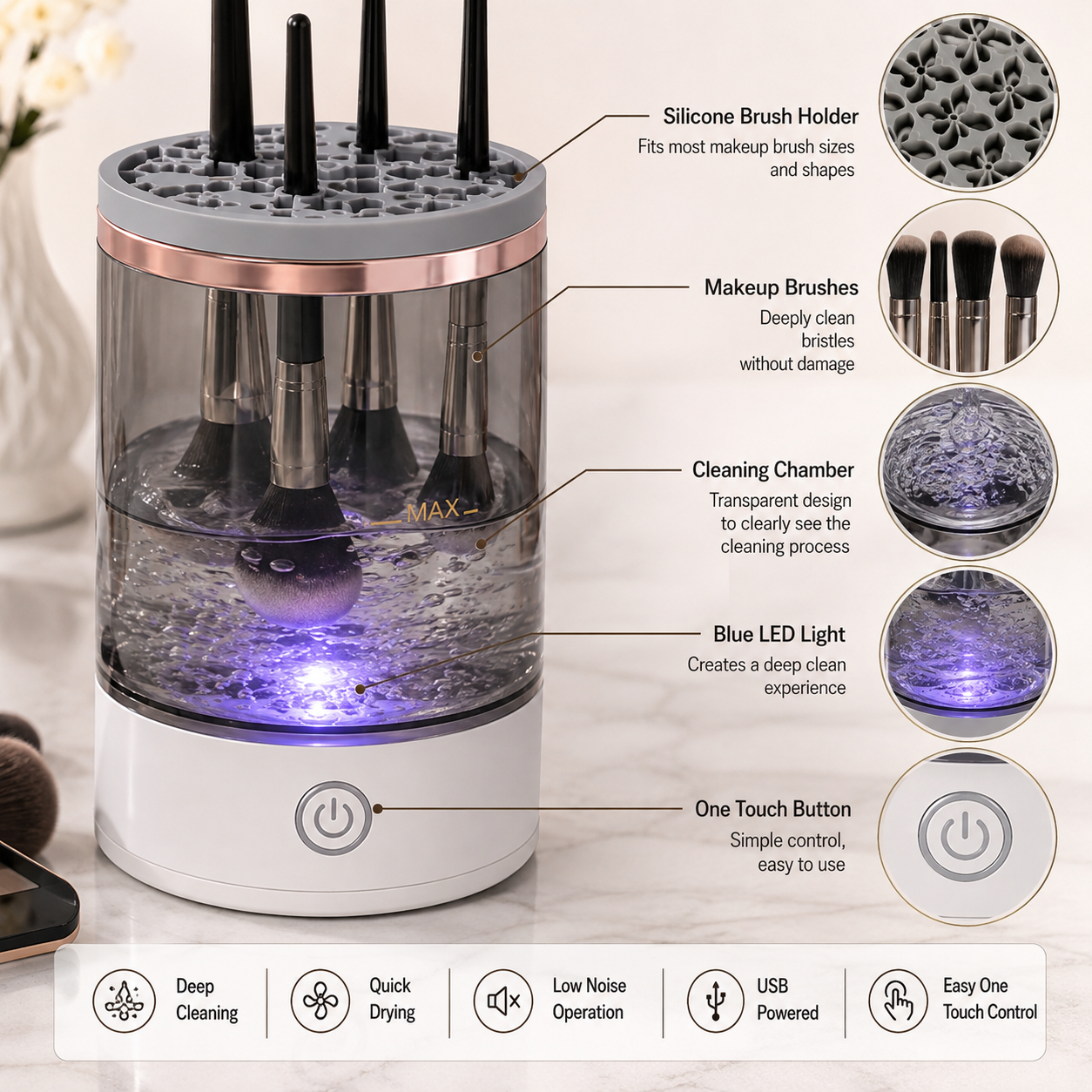 Makeup Brush Cleaner