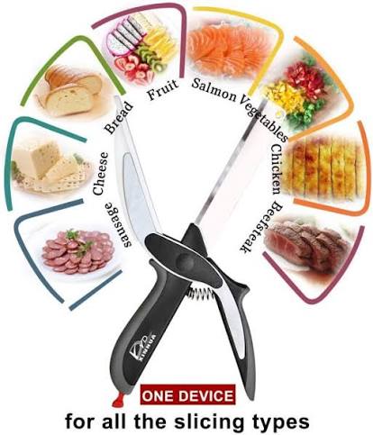 Clever Cutter 2-in-1 Kitchen Knife & Cutting Board